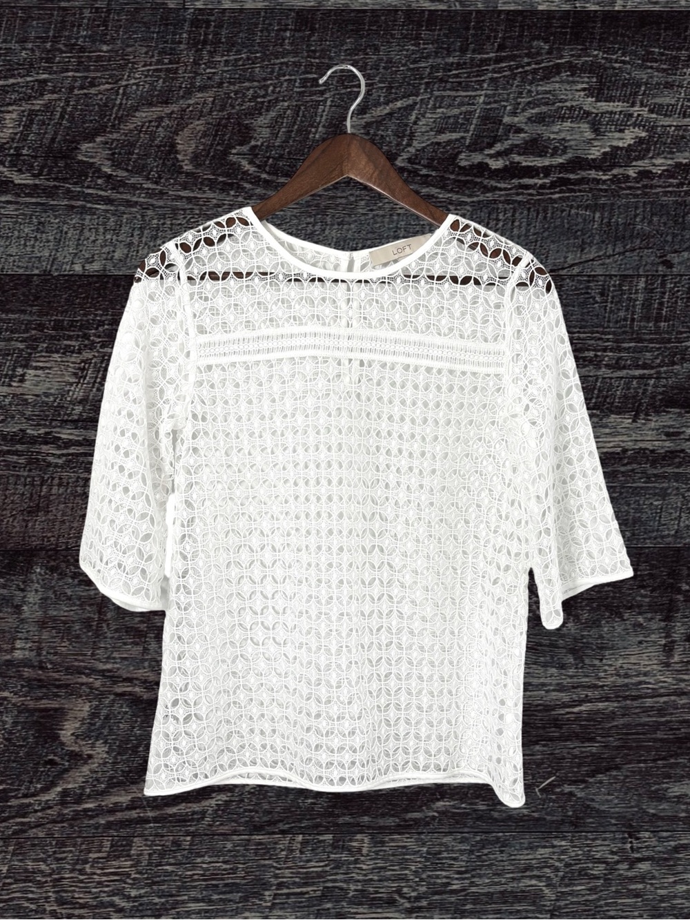 LOFT Lace Pullover